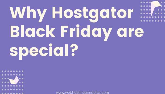 HOSTGATOR BLACK FRIDAY