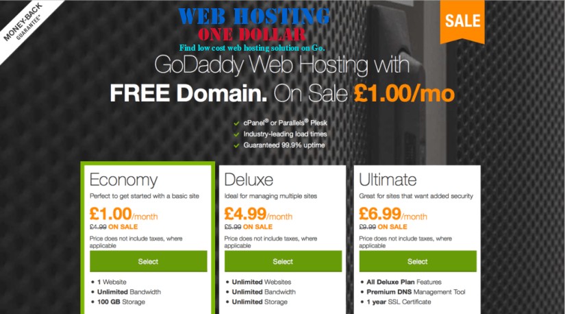 1 Pound Web Hosting