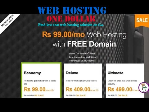 Godaddy Rs 99 web hosting