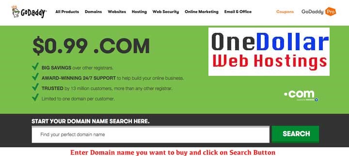 1 dollar Domain