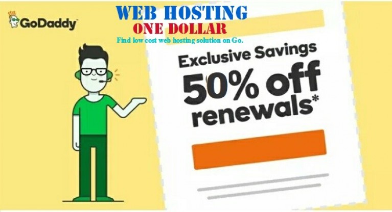 Godaddy renewal coupon hosting