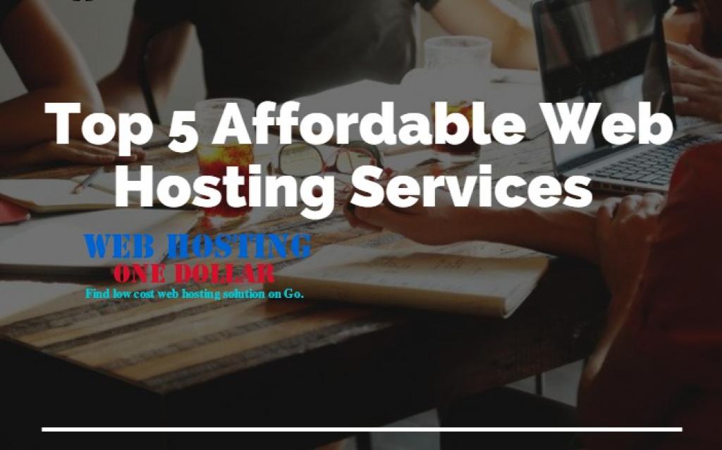 Top 5 affordable hosting Providers