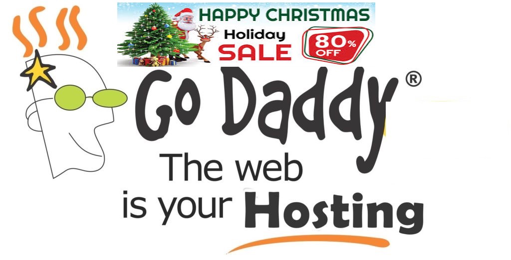 GoDaddy Christmas deals 2018