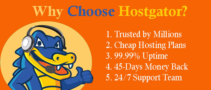 Why Choose Hostgator