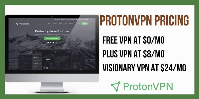 ProtonVPN Pricing