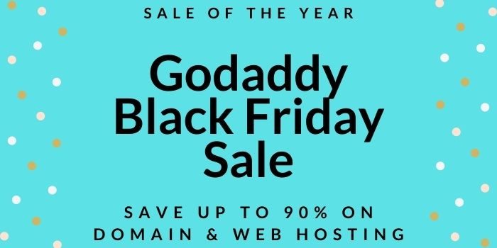 Godaddy Black Friday Sale