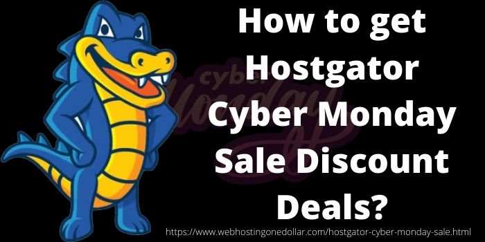 Hostgator Saving Cyber Monday