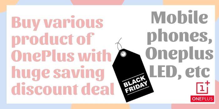 OnePlus Black Friday Coupon