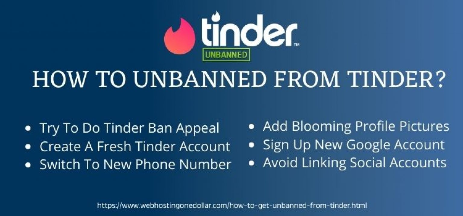 How To Get Unbanned From Tinder 2024 Tinder Ban Appeal!