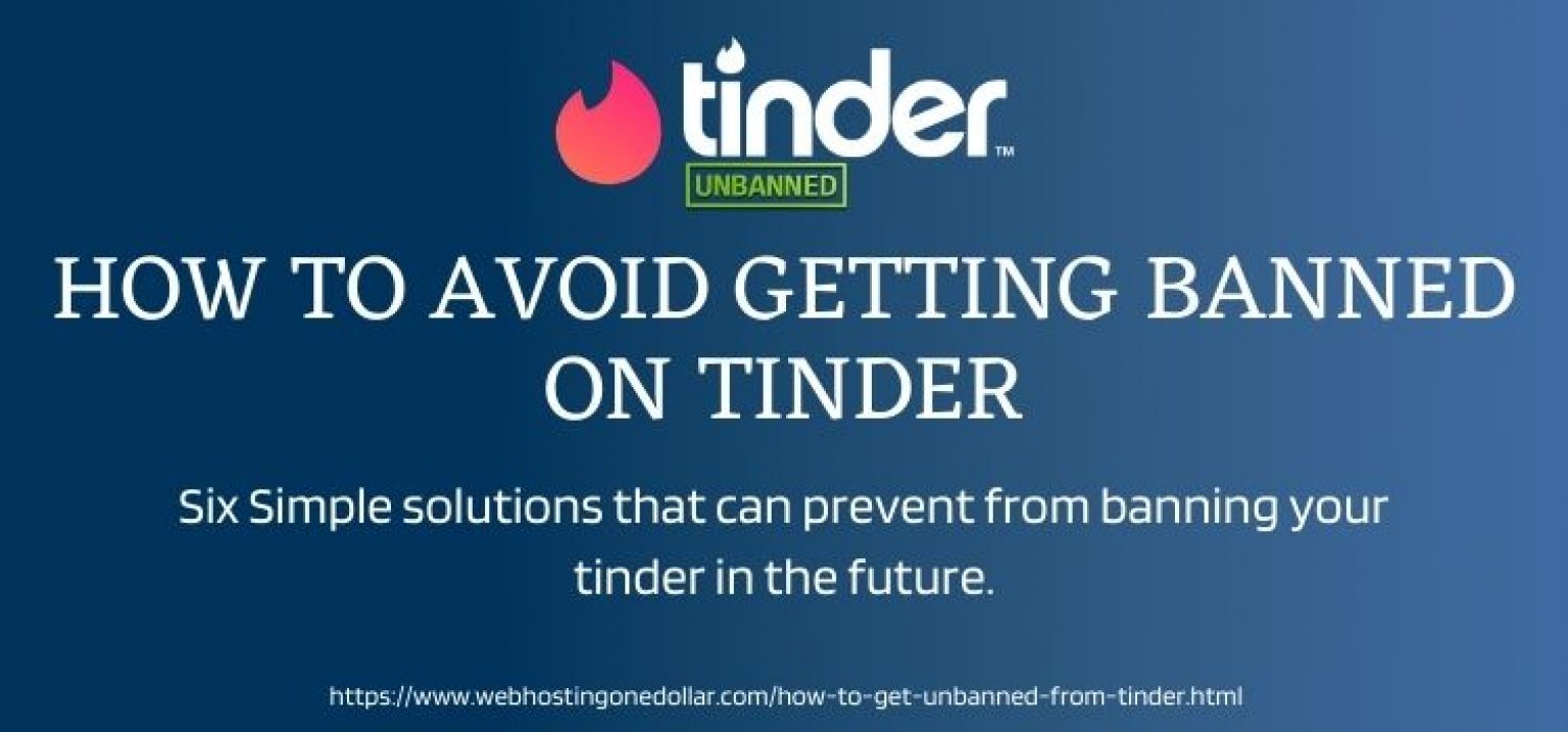 How To Get Unbanned From Tinder 2024 Tinder Ban Appeal!