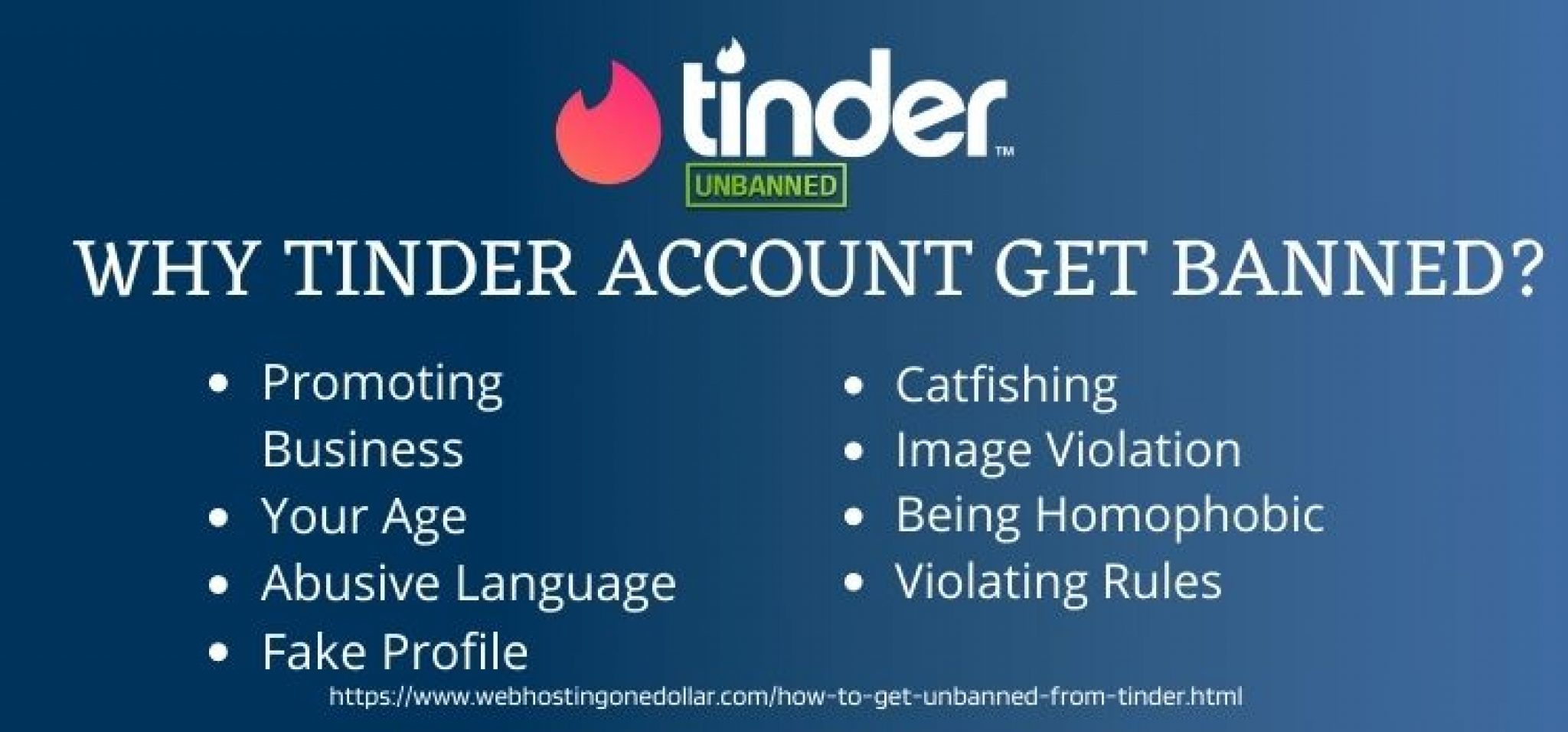 How To Get Unbanned From Tinder 2024 Tinder Ban Appeal!