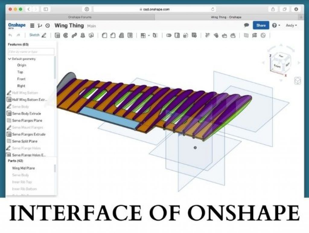 Onshape Interface