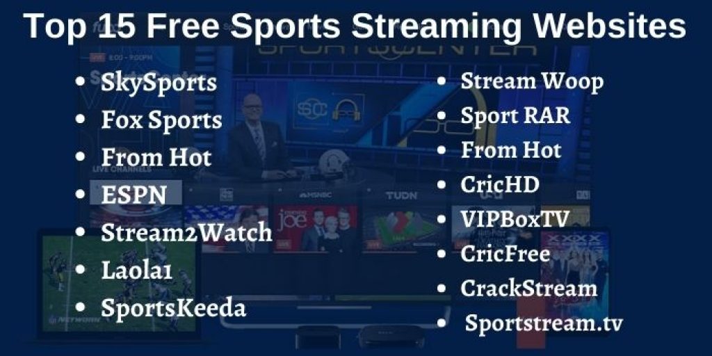 Tpo 15 Free Sports Streaming Websites