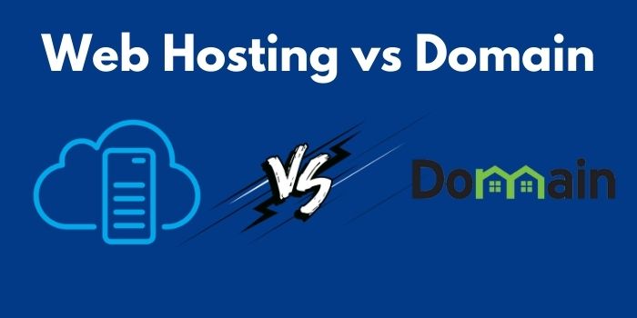 Web Hosting vs Domain