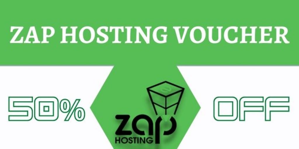 Get upto 50% off with Zap Hosting Voucher Promo