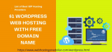 Godaddy $1 WordPress Web Hosting with free Domain 2023 at One Dollar