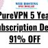 PureVPN 1 Year Deal | Get PureVPN 91 Off Coupon Code